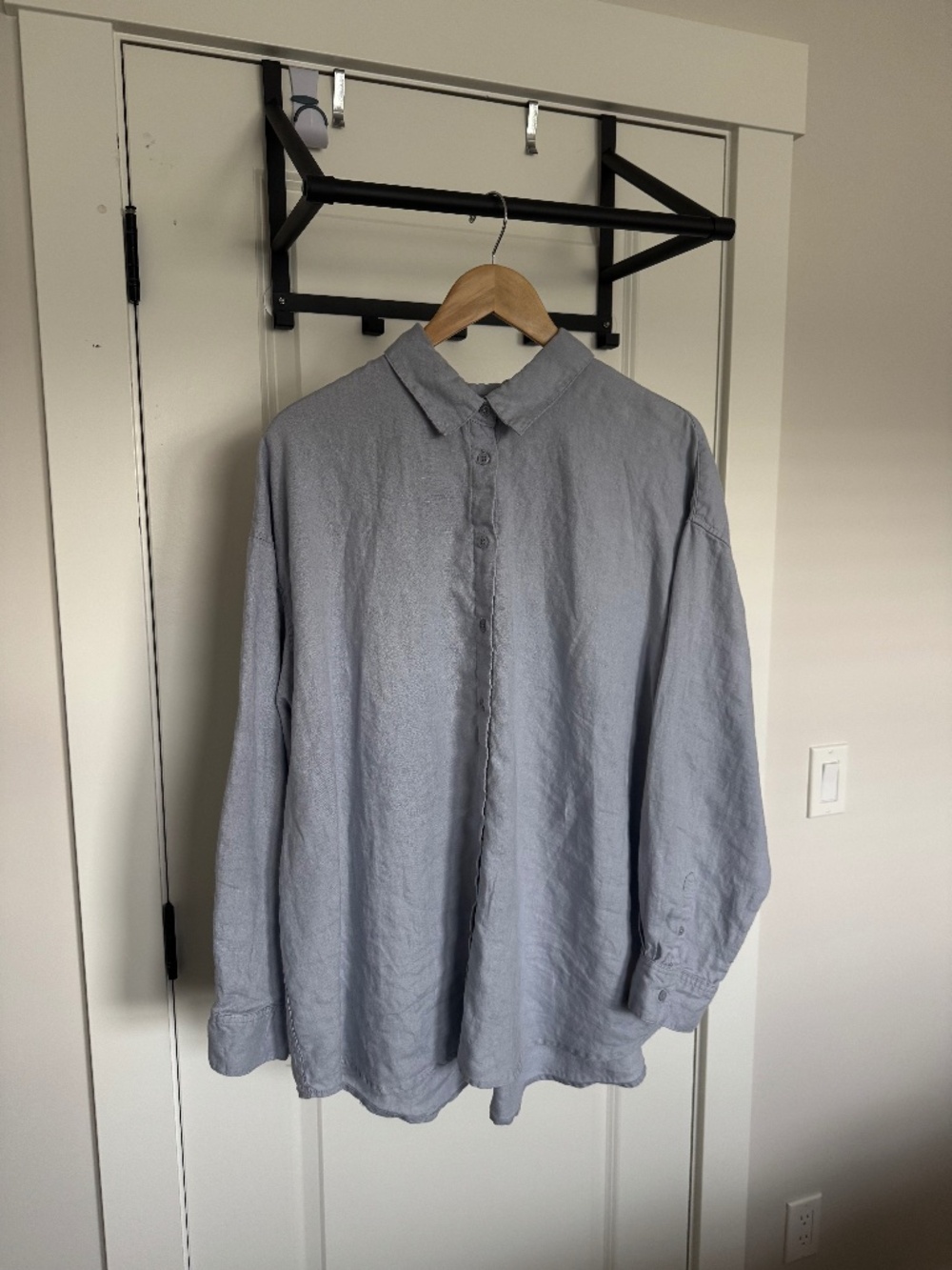 Simons Contemporaine Linen Button Up Shirt